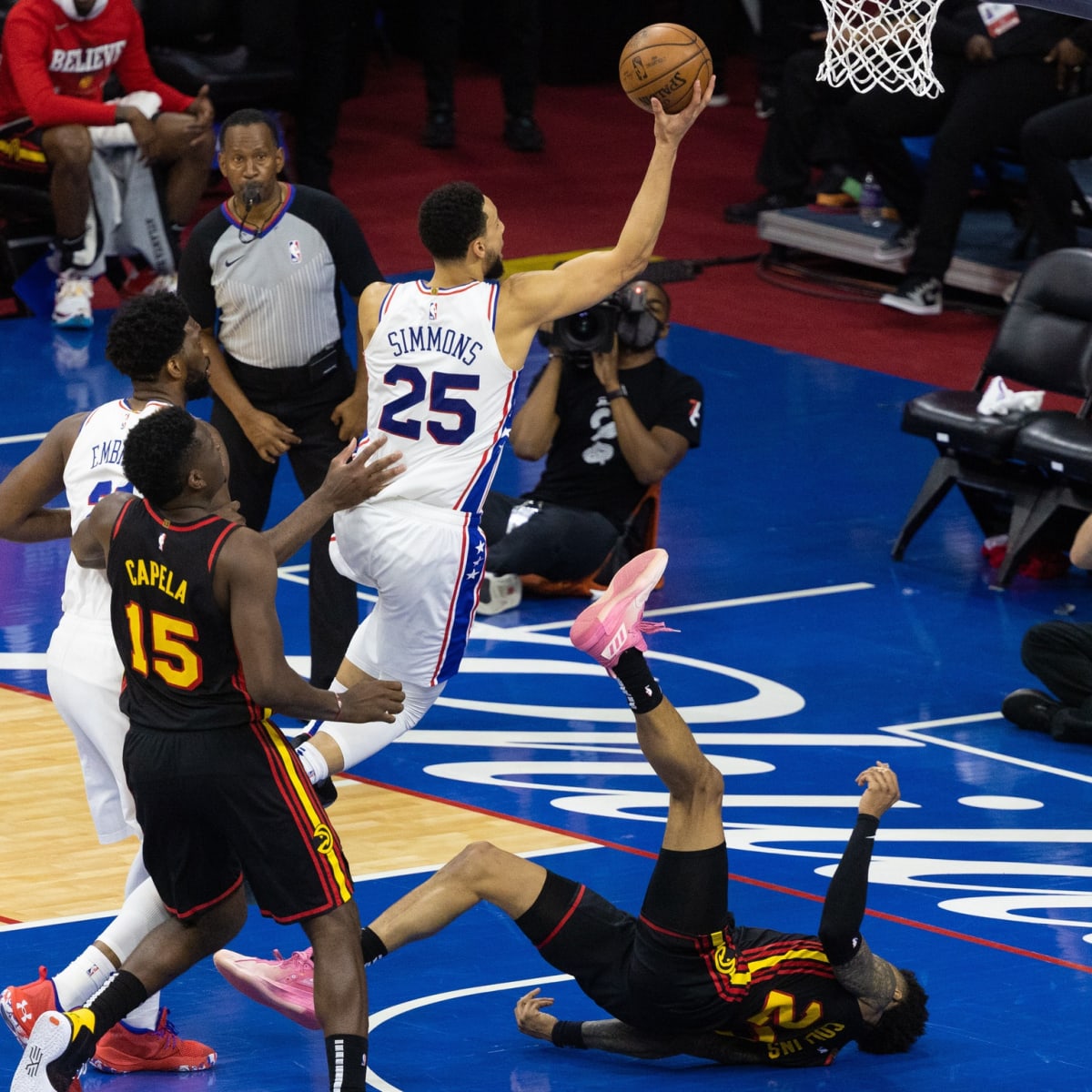 VIRAL: Ben Simmons Throws Dunk A Dunk In First Game Back