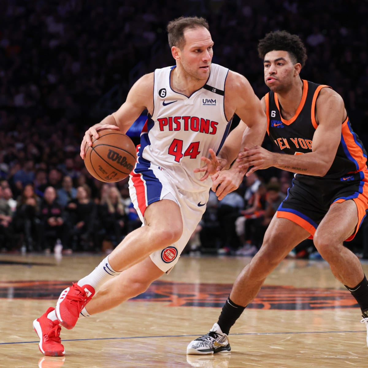 NBA Trade Rumors: Teams Eye Pistons' Bojan Bogdanović; Lakers