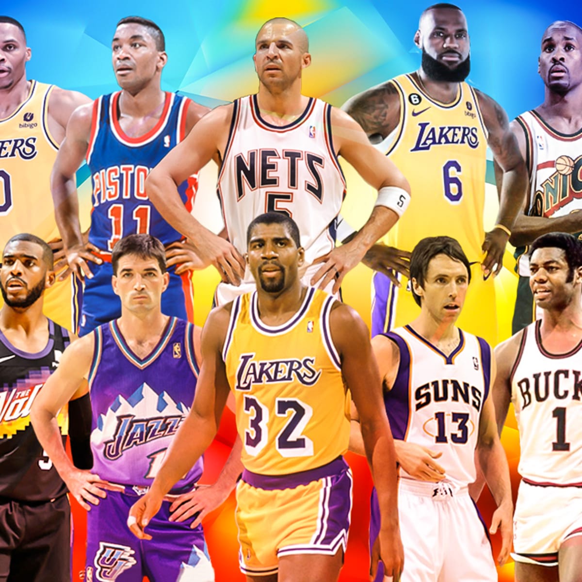 Fadeaway World on X: Ranking The Greatest Players In NBA History