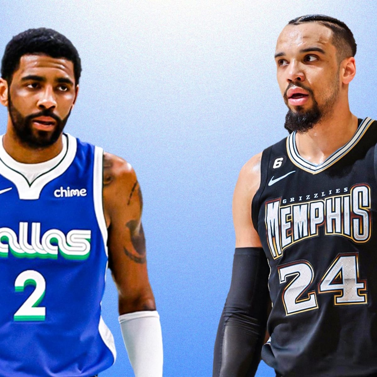 Kyrie Irving REJECTS Grizzlies forward Dillon Brooks's jersey swap