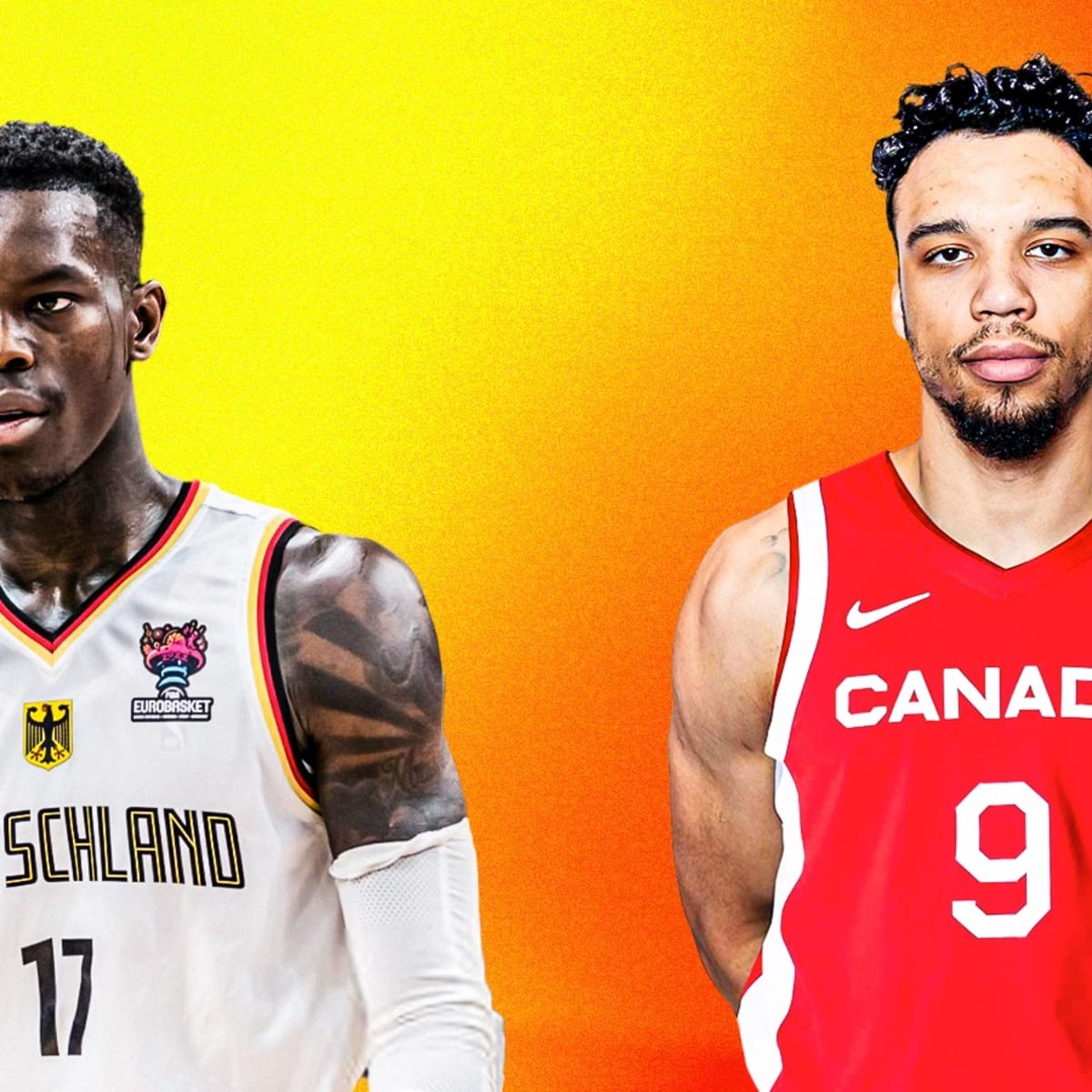 Dennis Schroder trolled Dillon Brooks during Canada-Germany exhibition