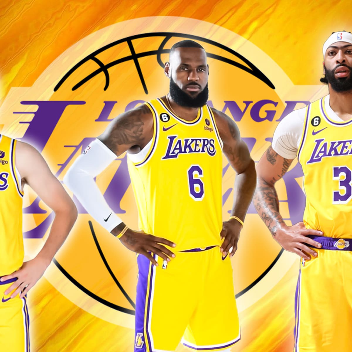 2023-24 Projected Starting Lineup For Los Angeles Lakers