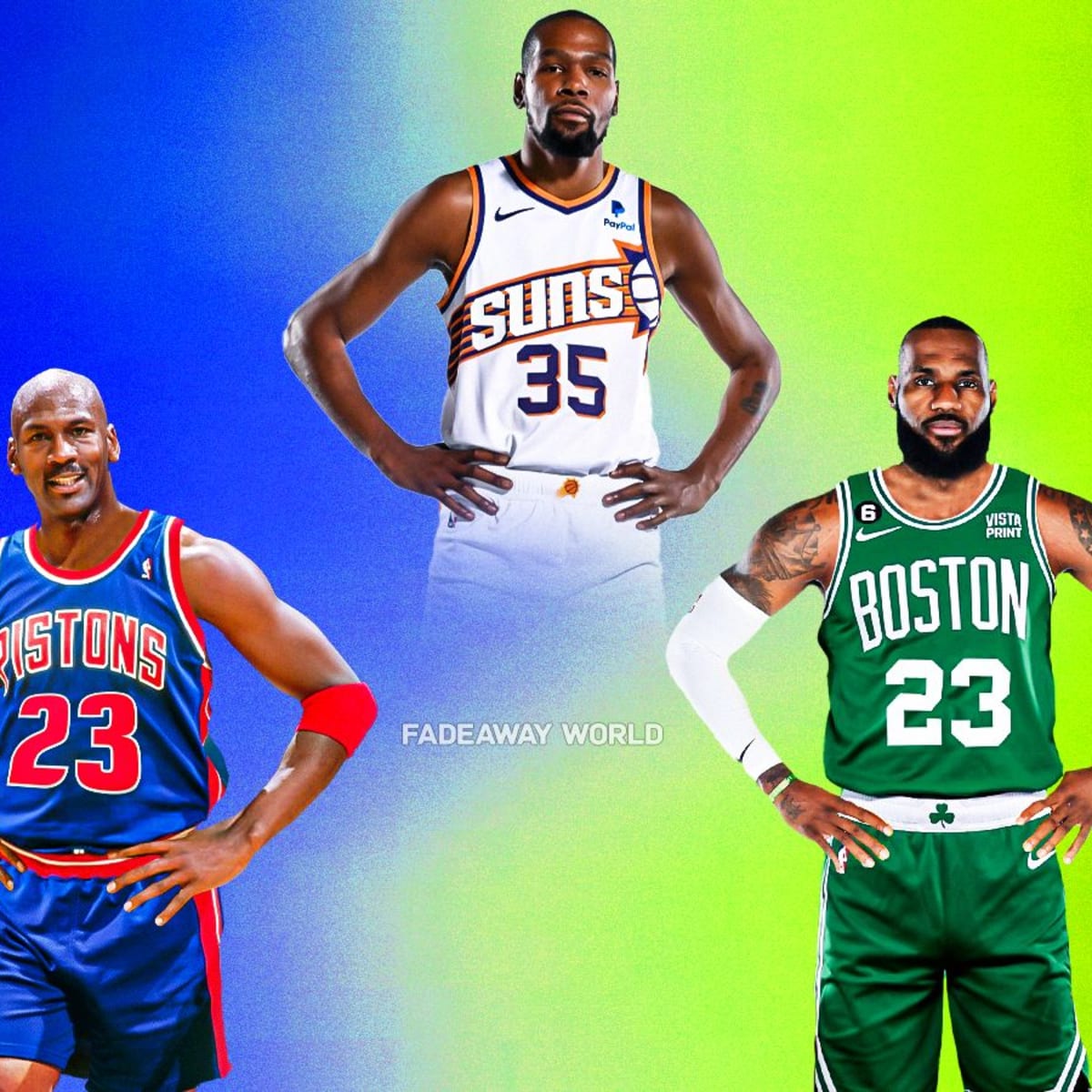 Kevin Durant Claps Back At Fan's GOAT Debate Analogy Involving Michael  Jordan Joining Pistons And LeBron James Joining Celtics - Fadeaway World
