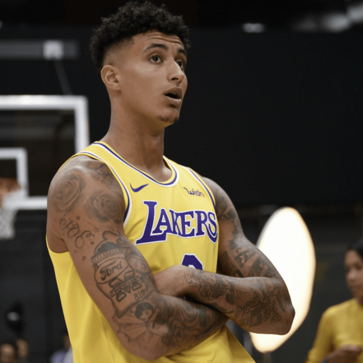 Kyle Kuzma says he doesn't need jersey message to pursue social