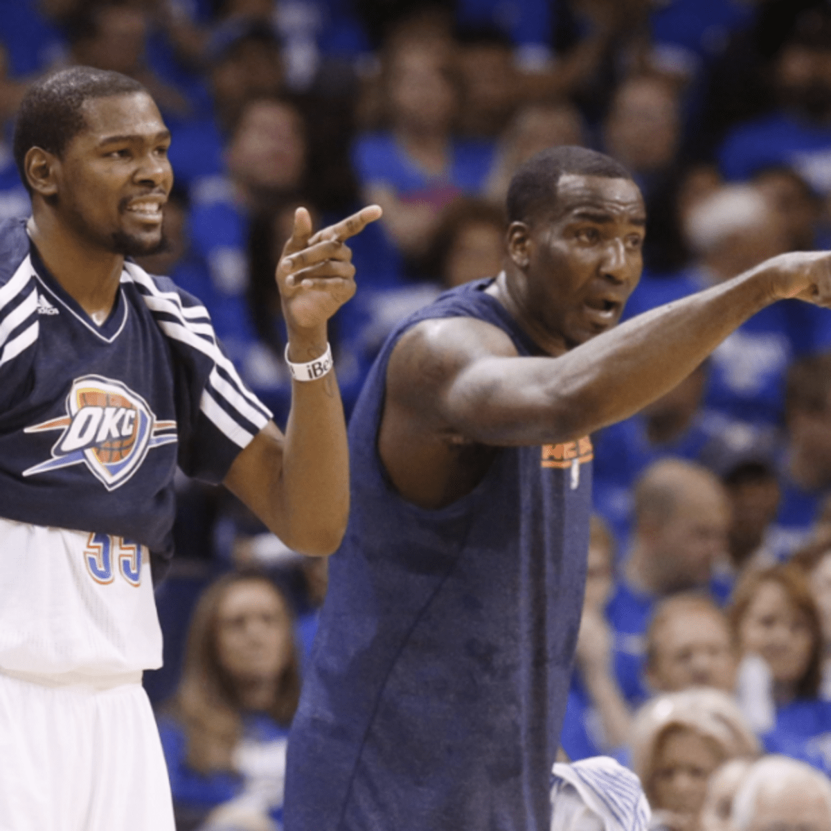 Thunder's Steven Adams has only correct take on Kevin Durant-Kendrick  Perkins Twitter argument