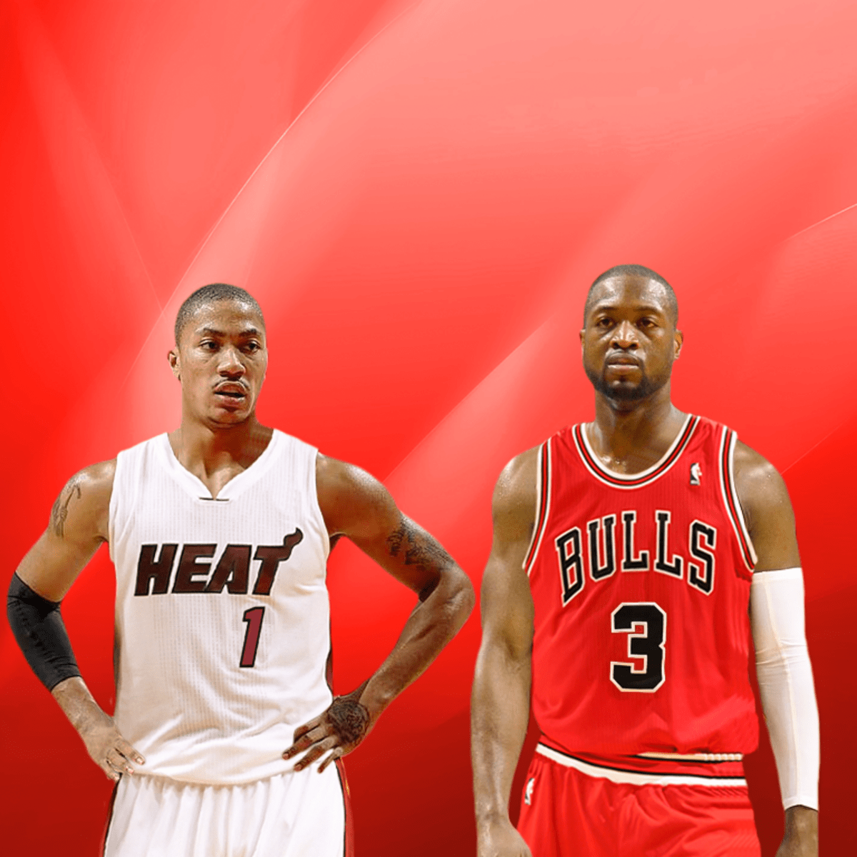 Dwyane Wade to the Chicago Bulls  Jersey Swap by ClydeGraffix on