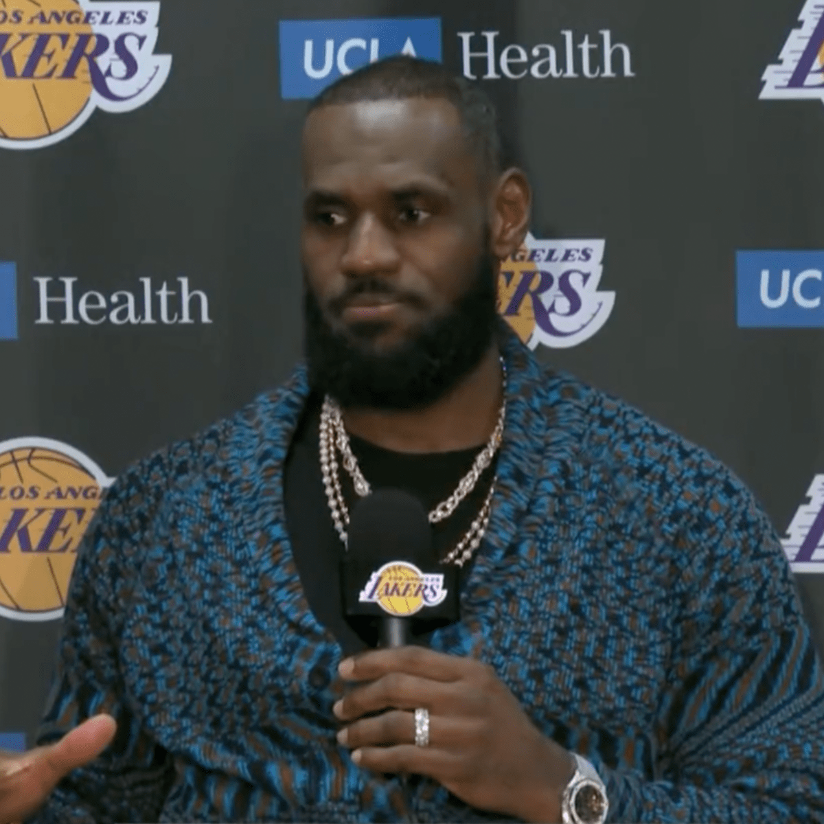 LeBron James queries why media asked him about Irving but not