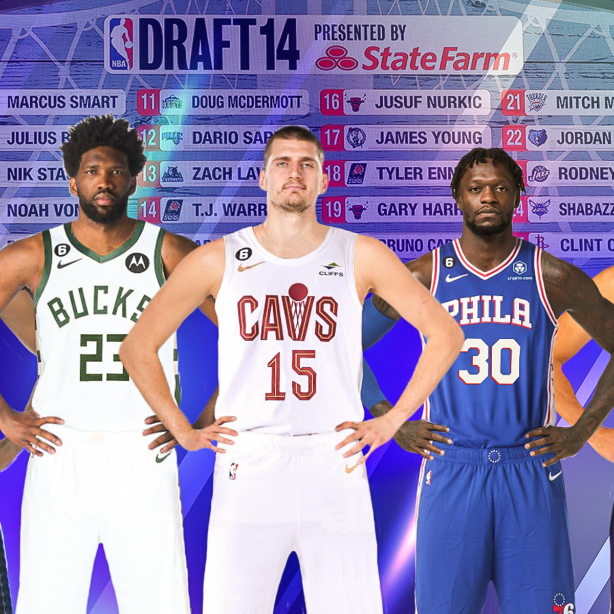 2014 NBA draft picks ➡️ NBA champions 
