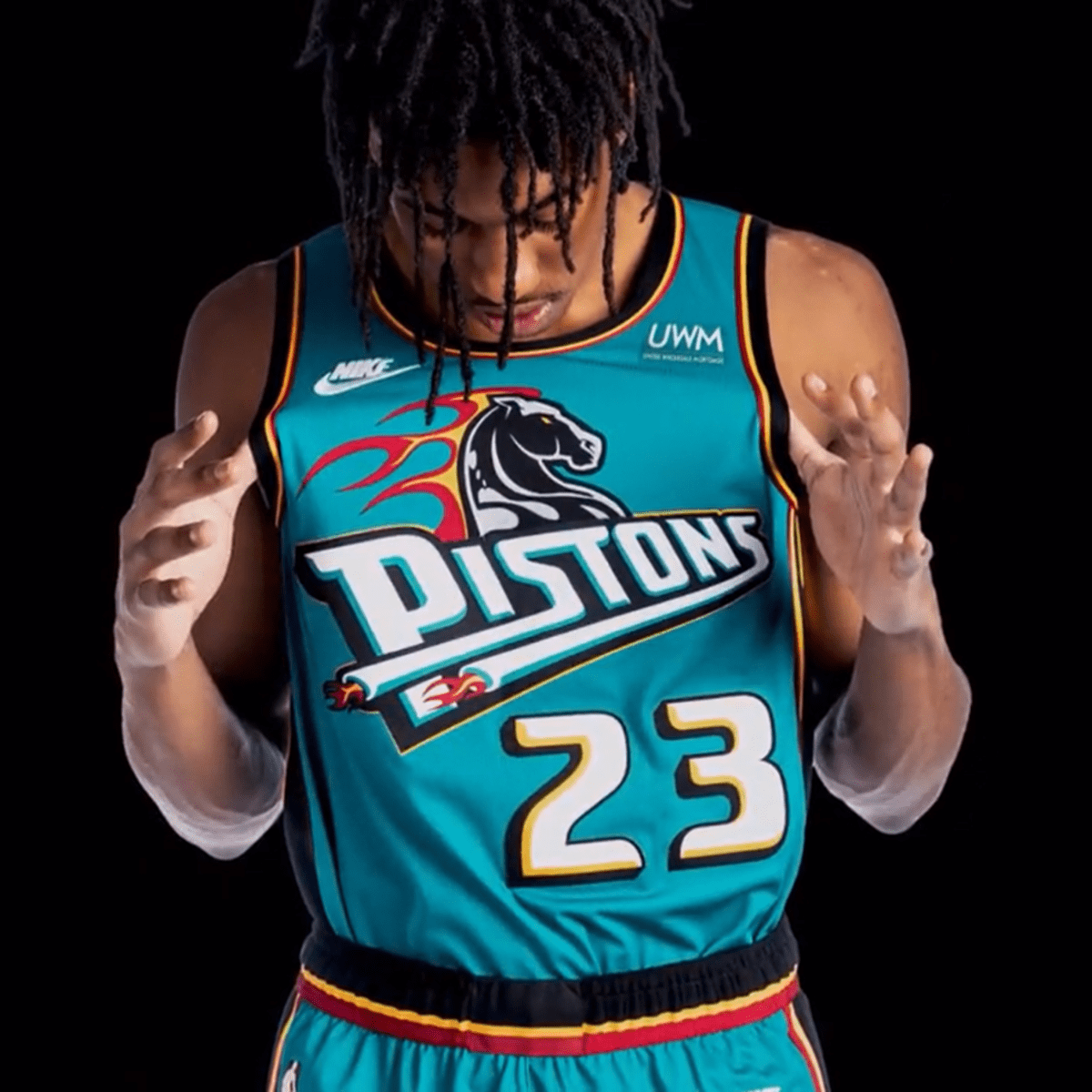 Detroit Pistons Re-Introduce Iconic Teal Jerseys For 2022/23 Season -  Fadeaway World