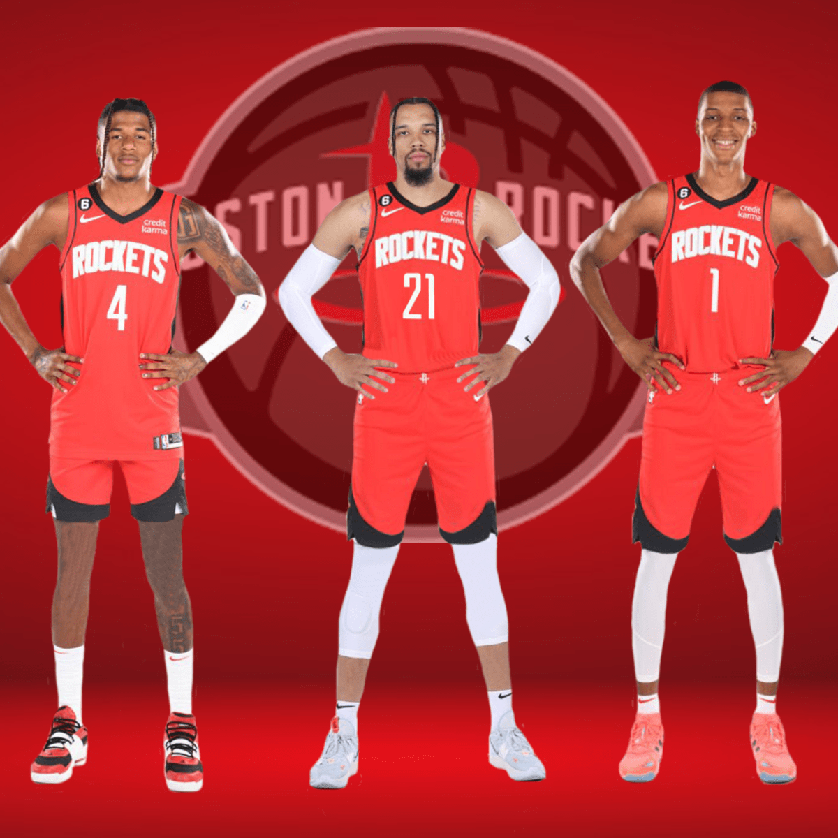 What jersey number Rockets rookies Amen Thompson, Cam Whitmore got