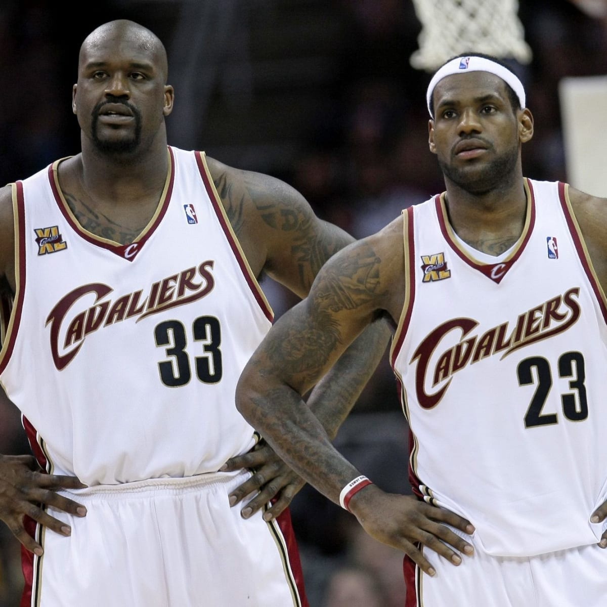 Shaq in hotsell cleveland jersey