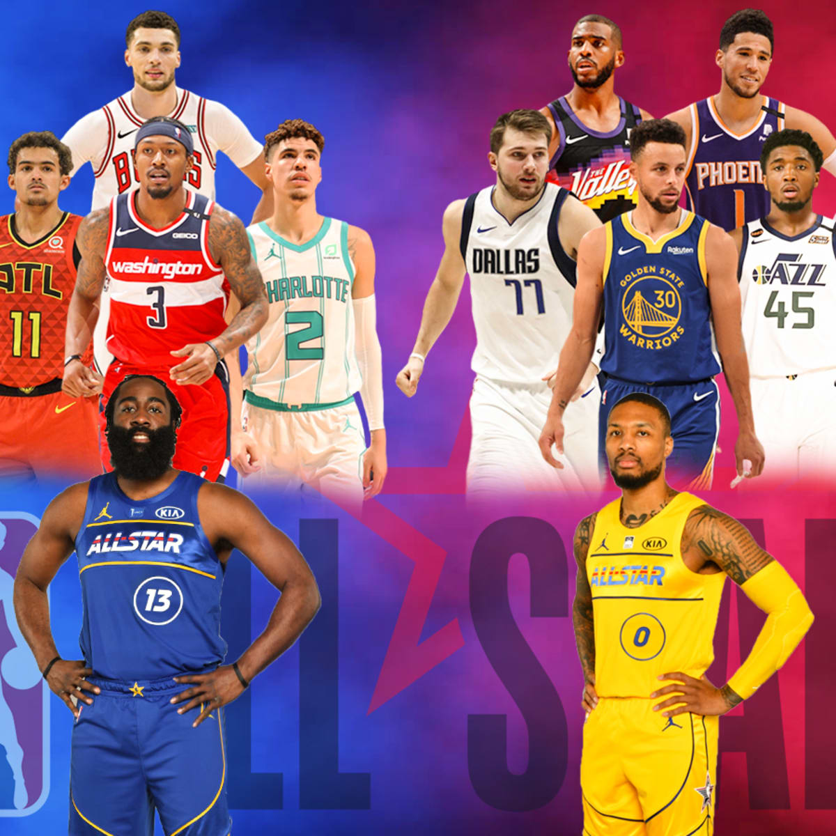 Will James Harden And Damian Lillard Make The 2021 2022 All Star Team Fadeaway World