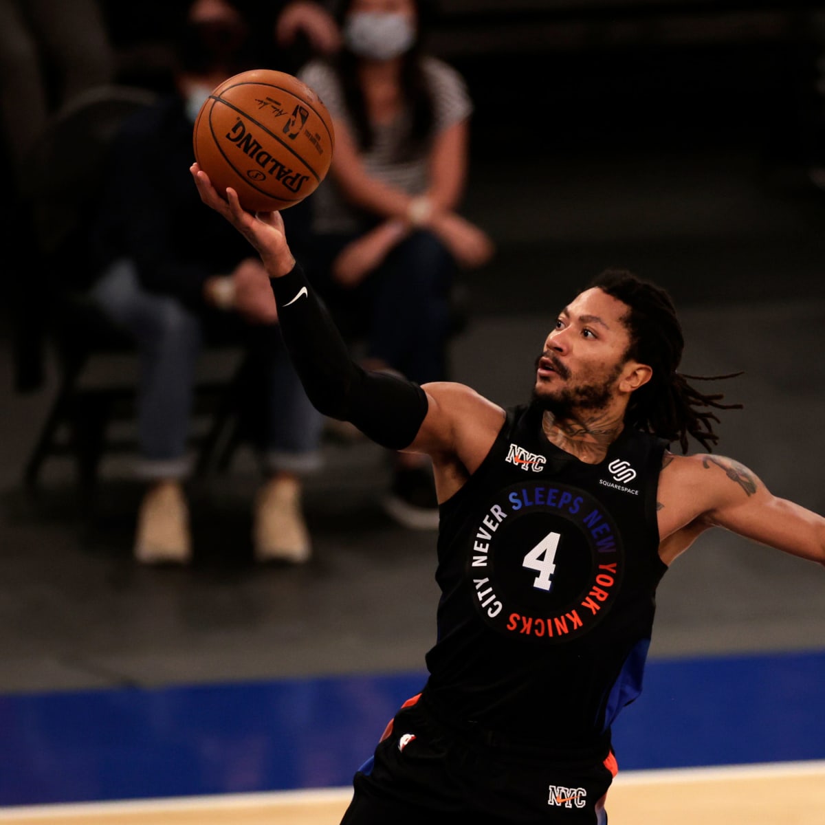 Where is derrick rose playing now online