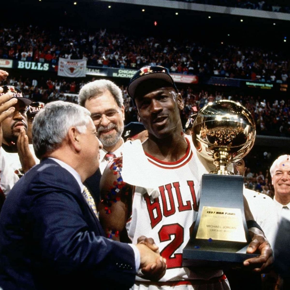 Video Surfaces Of Michael Jordan Winning 1997 Finals MVP Telling