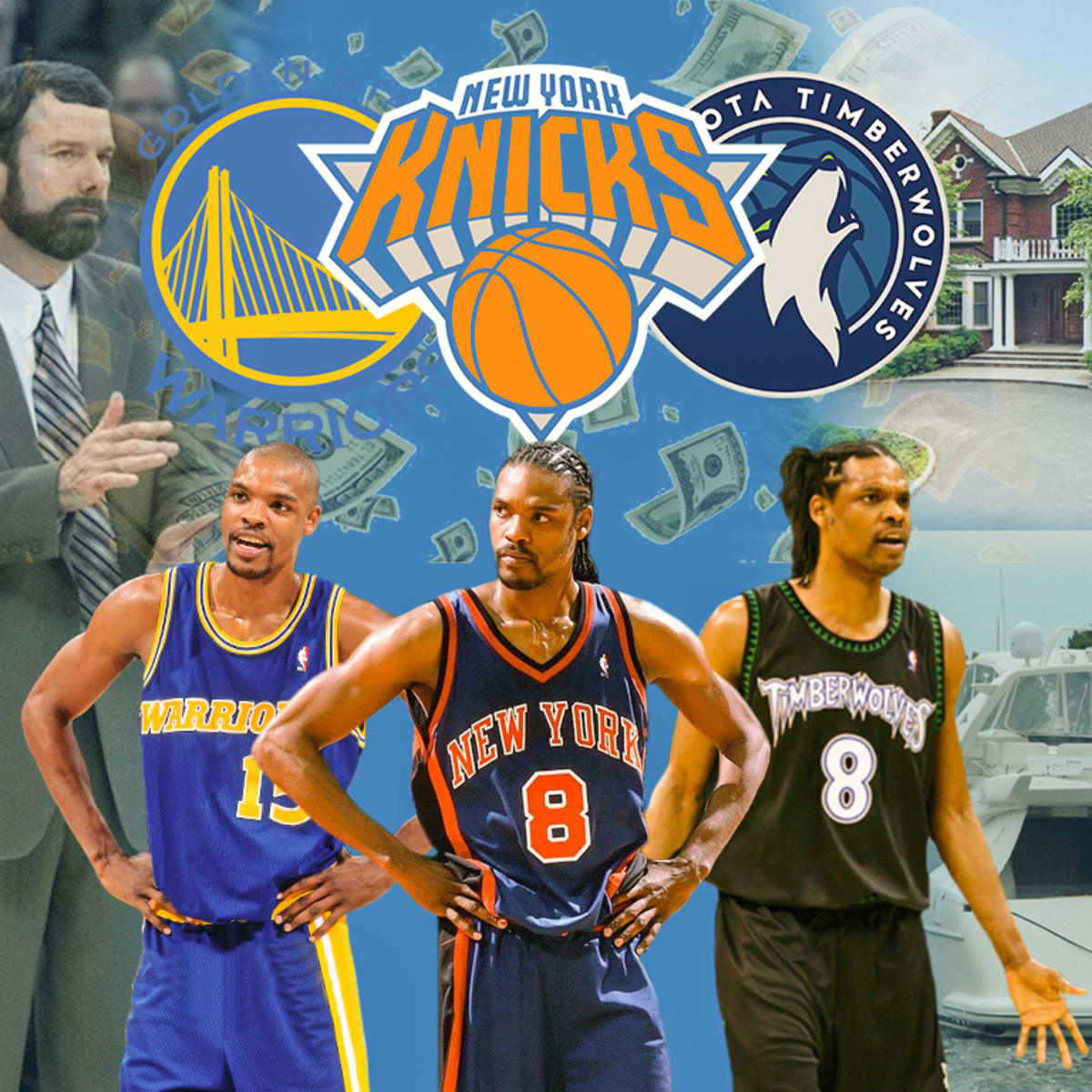 Latrell sprewell on sale pj carlesimo