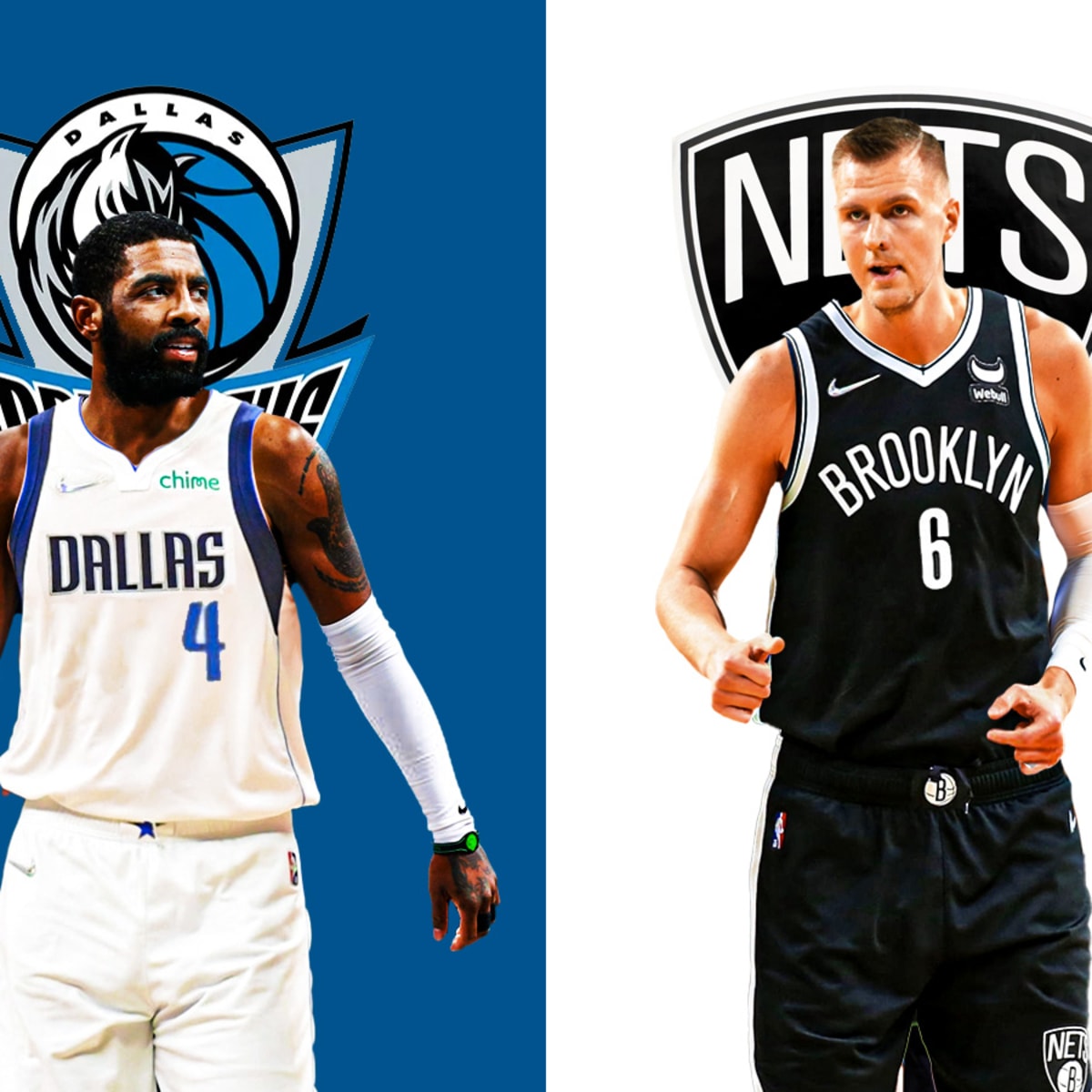 Bleacher Report s Trade Idea Kyrie Irving To The Mavericks Kristaps Porzingis To The Nets Fadeaway World