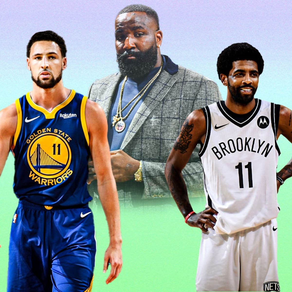 Kendrick Perkins Takes A Shot At Kyrie Irving While Saying Klay