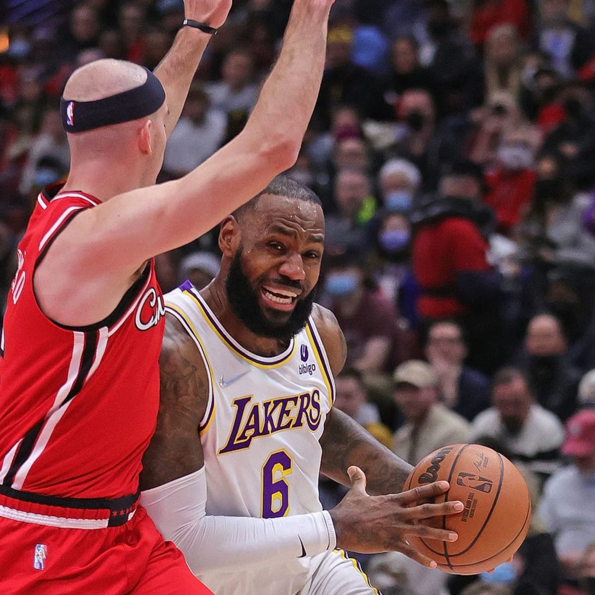 LeBron James Shouts Out Alex Caruso After Game Against The Bulls