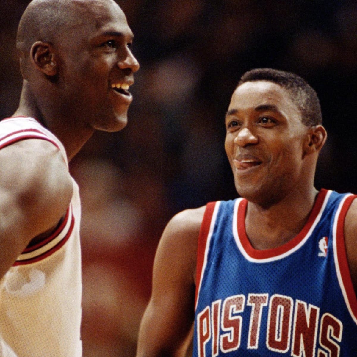 Isiah thomas on sale and michael jordan