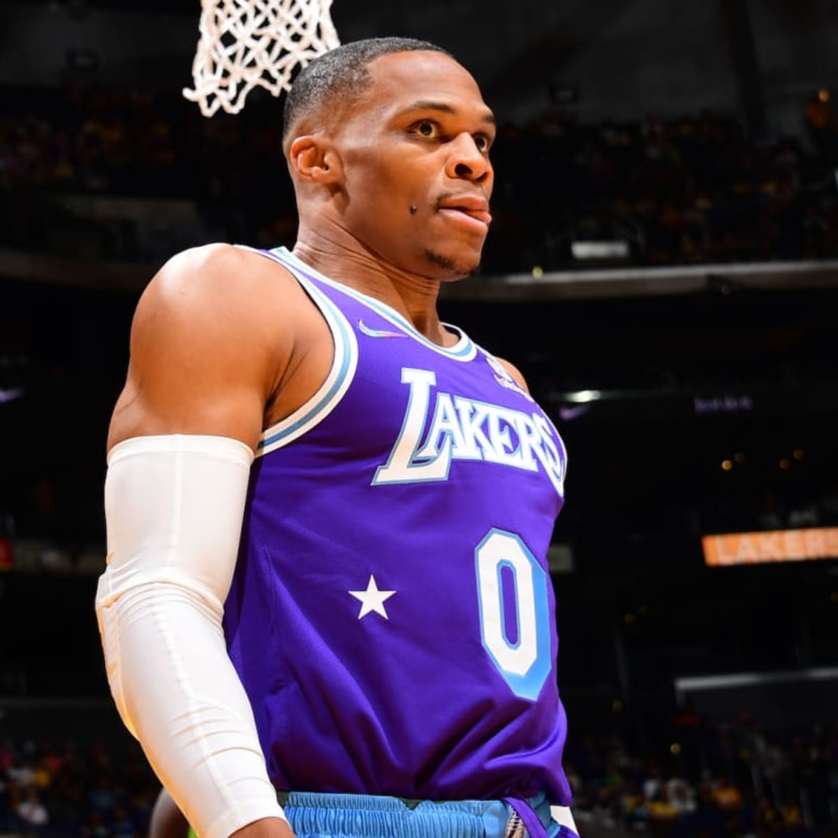 Russell westbrook sales christmas jersey youth