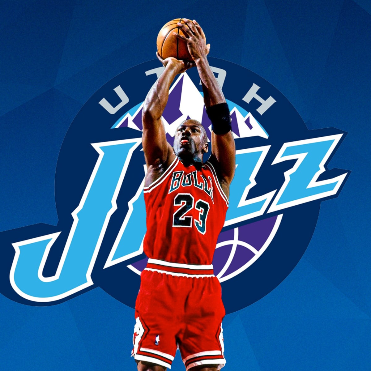 Michael cheap jordan jazz