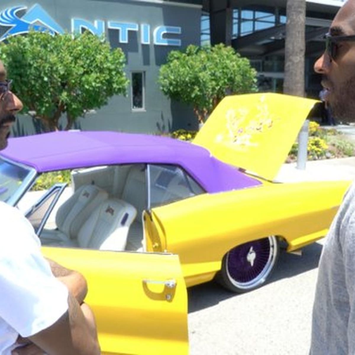 Snoop Dogg Gifted Kobe Bryant A Custom Lakers Pontiac After He Retired From The NBA In 2016 Fadeaway World