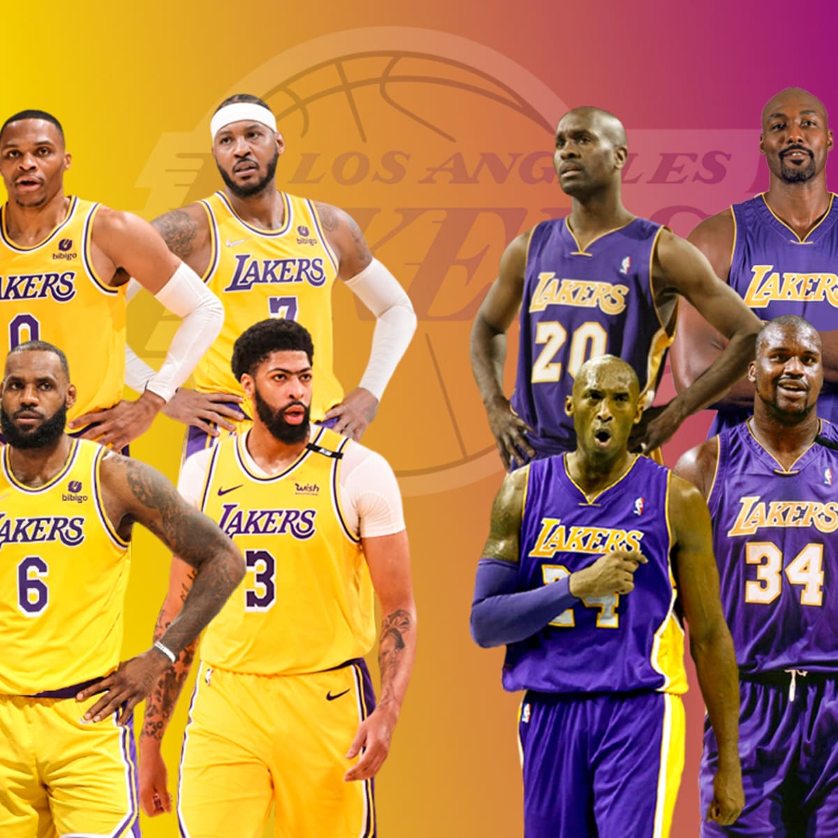 Lakers malone payton kobe store shaq