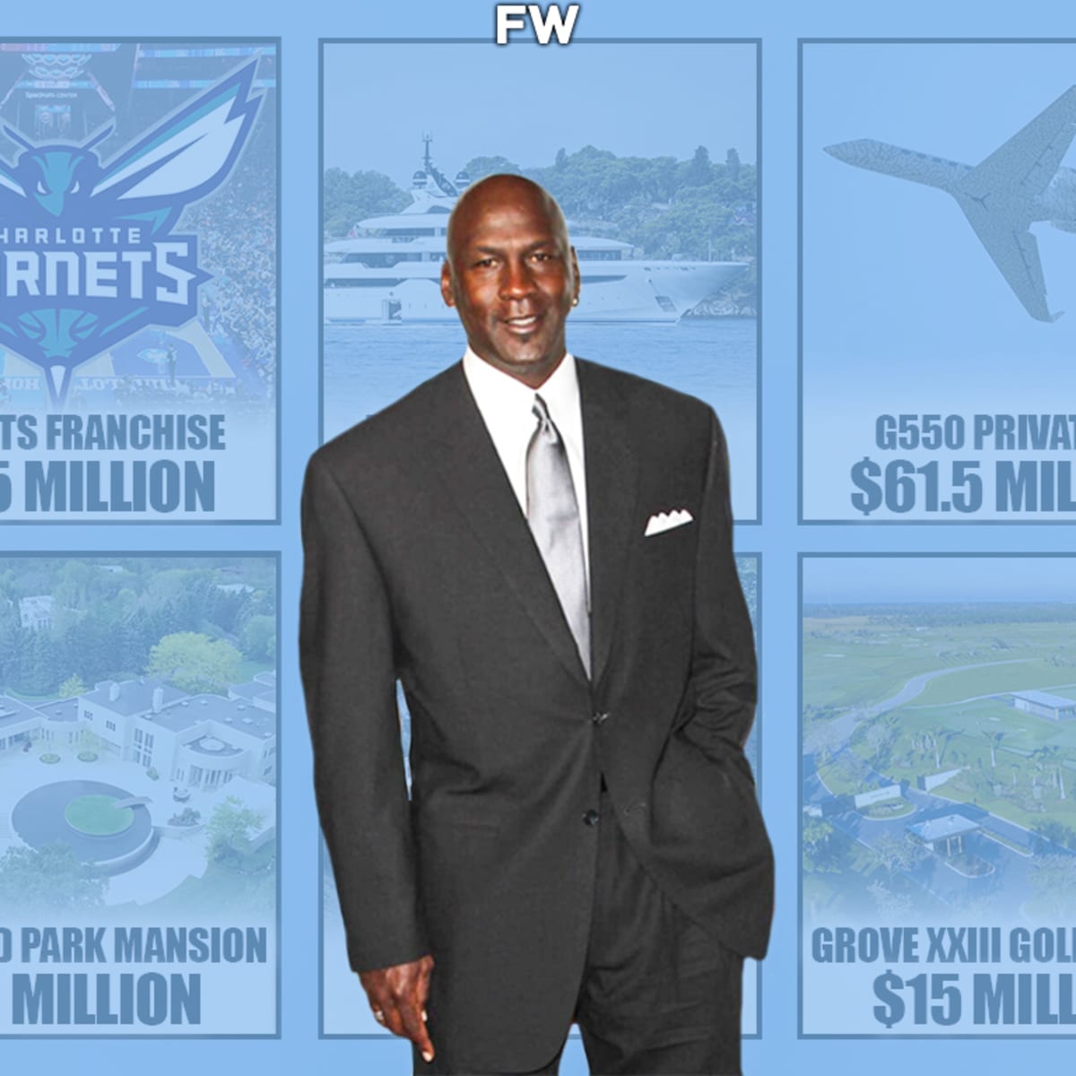 Michael Jordan s Top 10 Most Expensive Purchases MJ Bought The Hornets For 175 Million Fadeaway World
