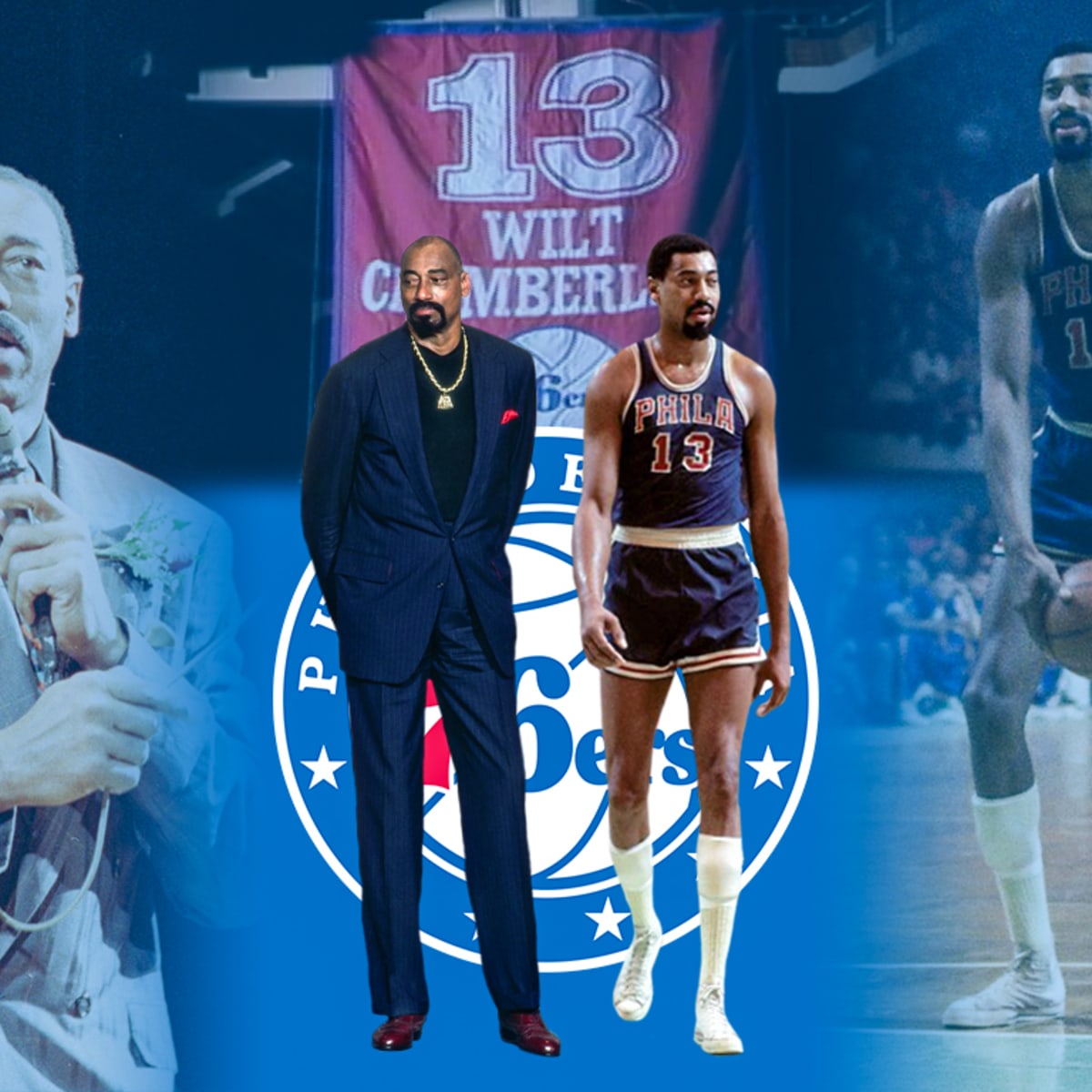 Wilt chamberlain 2025 philadelphia jersey