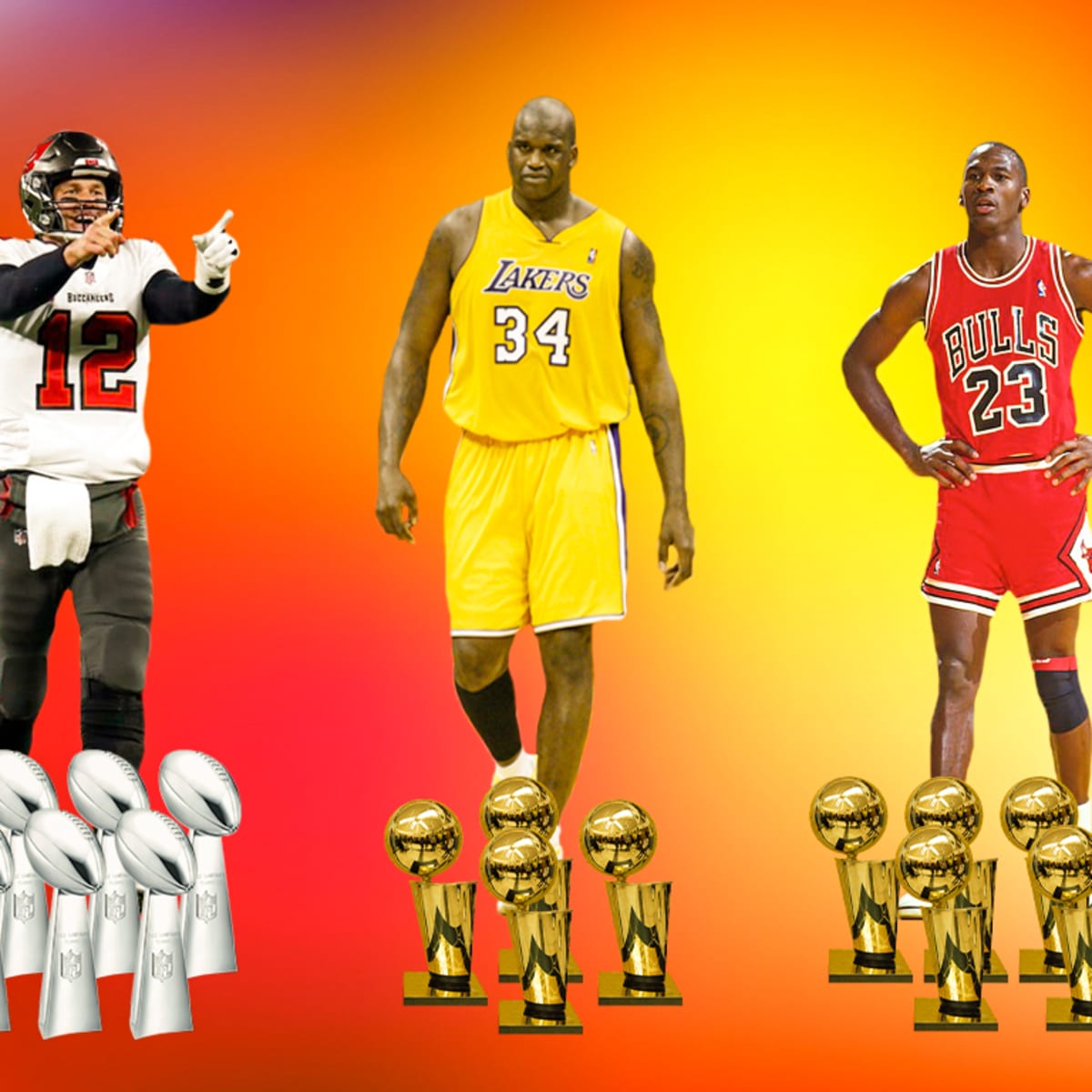 Shaquille O Neal Says He Is Jealous Of Players Like Tom Brady And