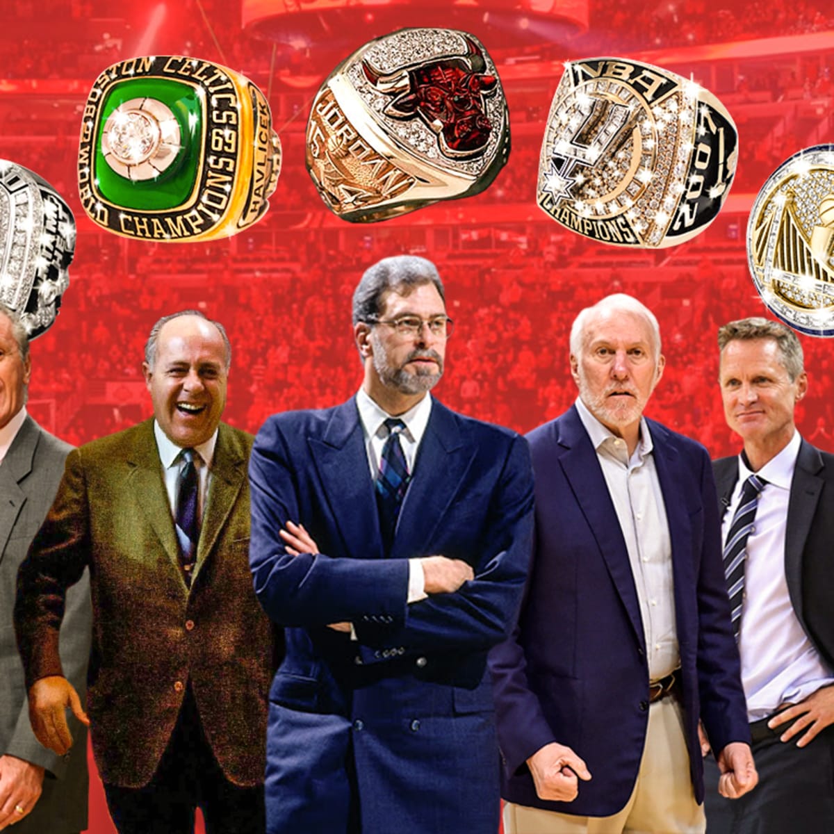 Phil jackson number of best sale rings