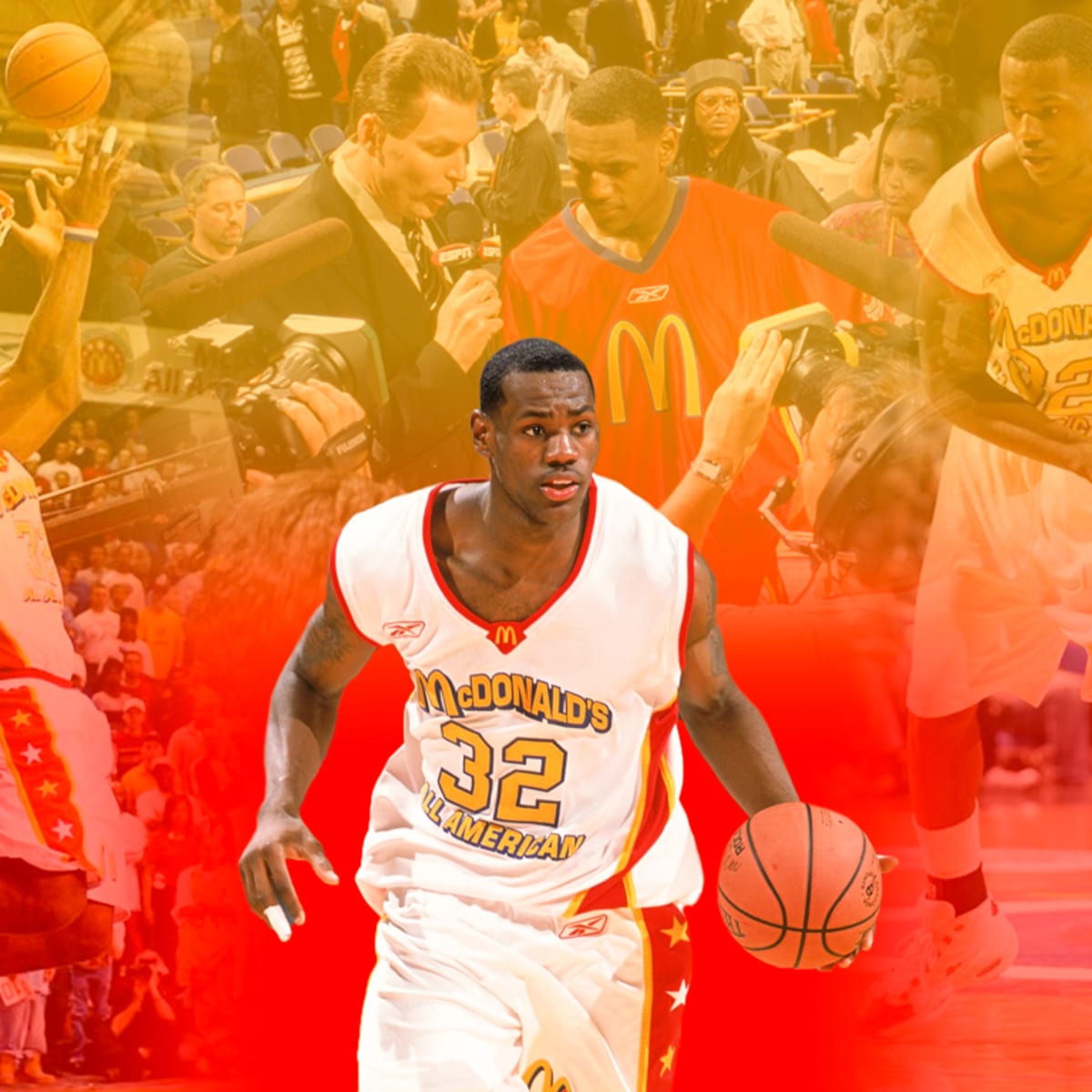 Lebron james on sale mcdonald's all american