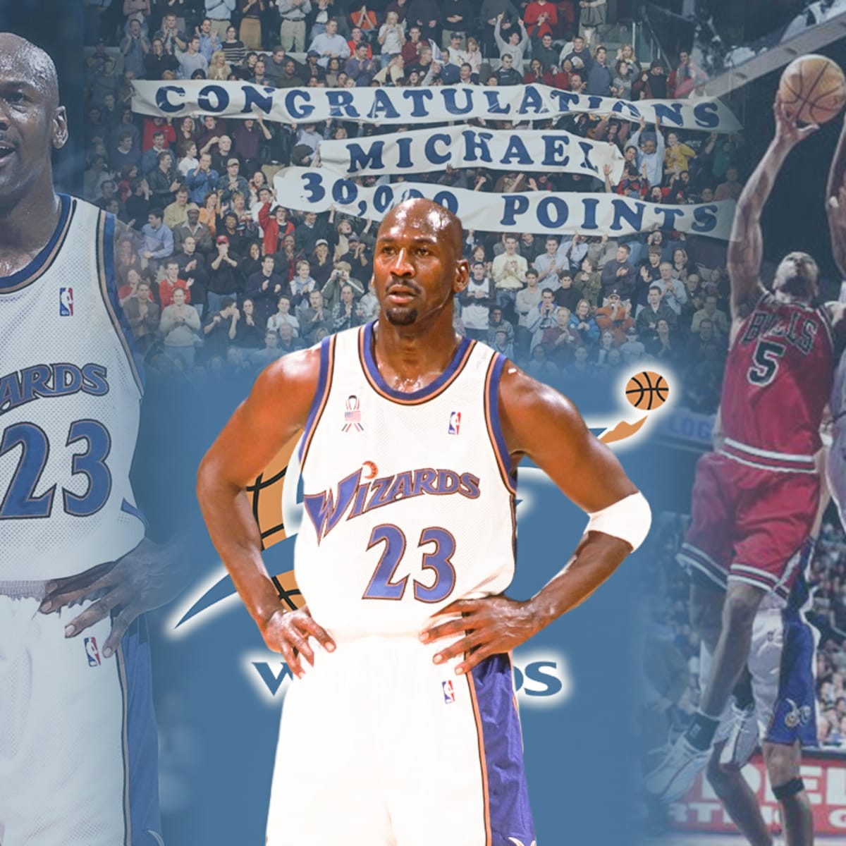 When Wizards Michael Jordan Made The Greatest Block Of His Career