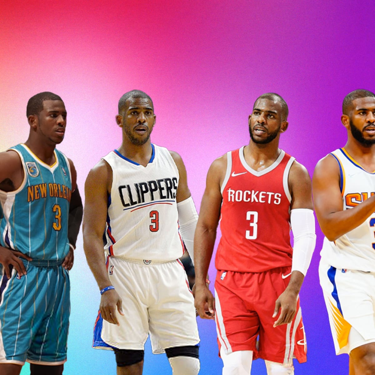 Chris Paul Has Led Four Franchises To Set Season Record For Wins Hornets Clippers Rockets And Suns Fadeaway World
