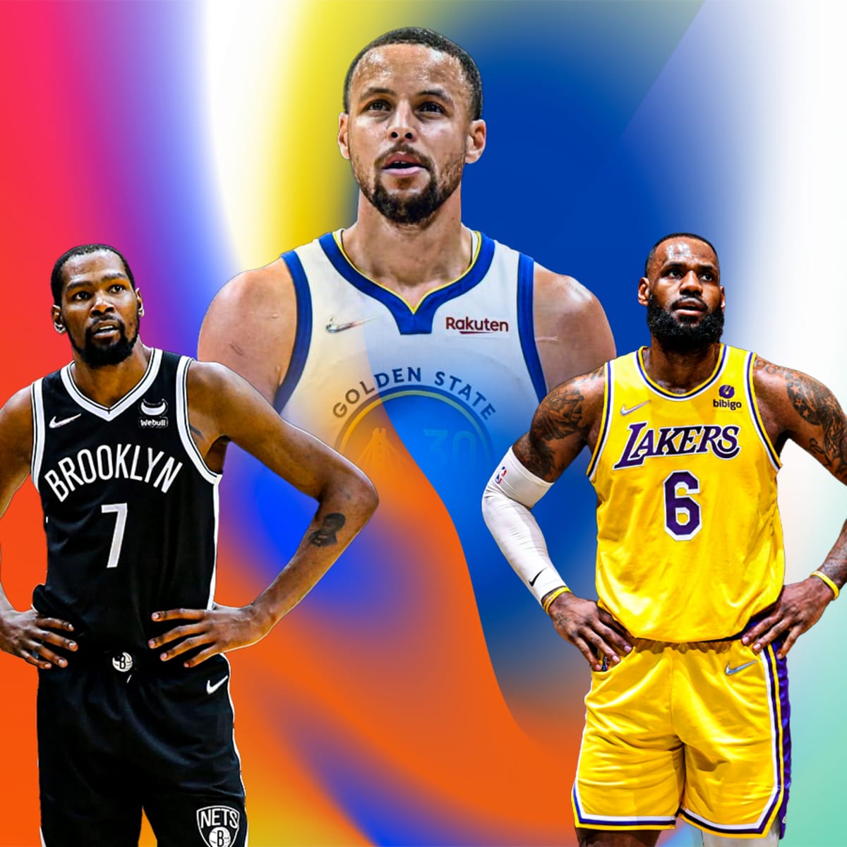 Stephen Curry Comments On Kevin Durant And LeBron James Not Being In The Playoffs Currently You re Still Going To See Those Guys Back Bron KD. It Ain t Like They re Just Going To