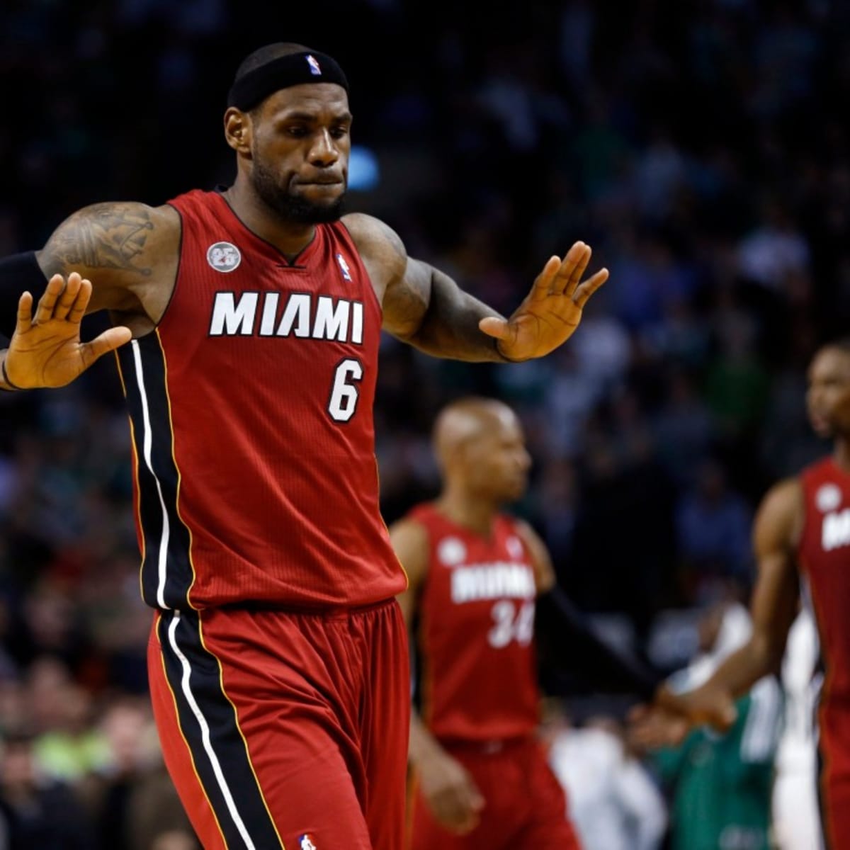 Lebron james miami number on sale