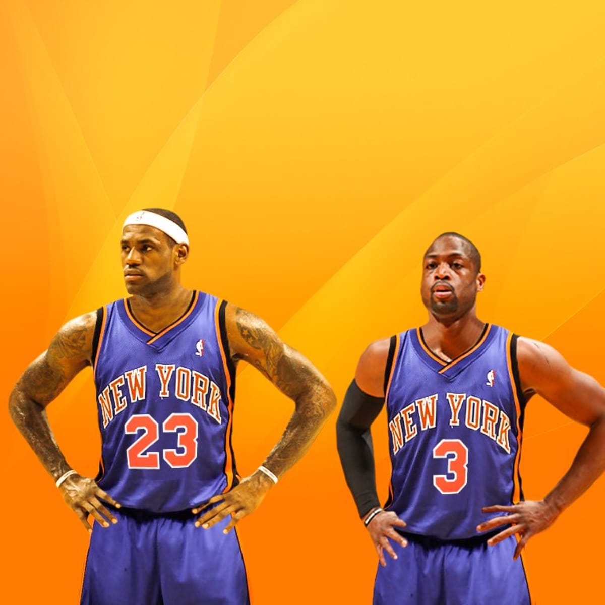 Dwyane wade on sale knicks jersey