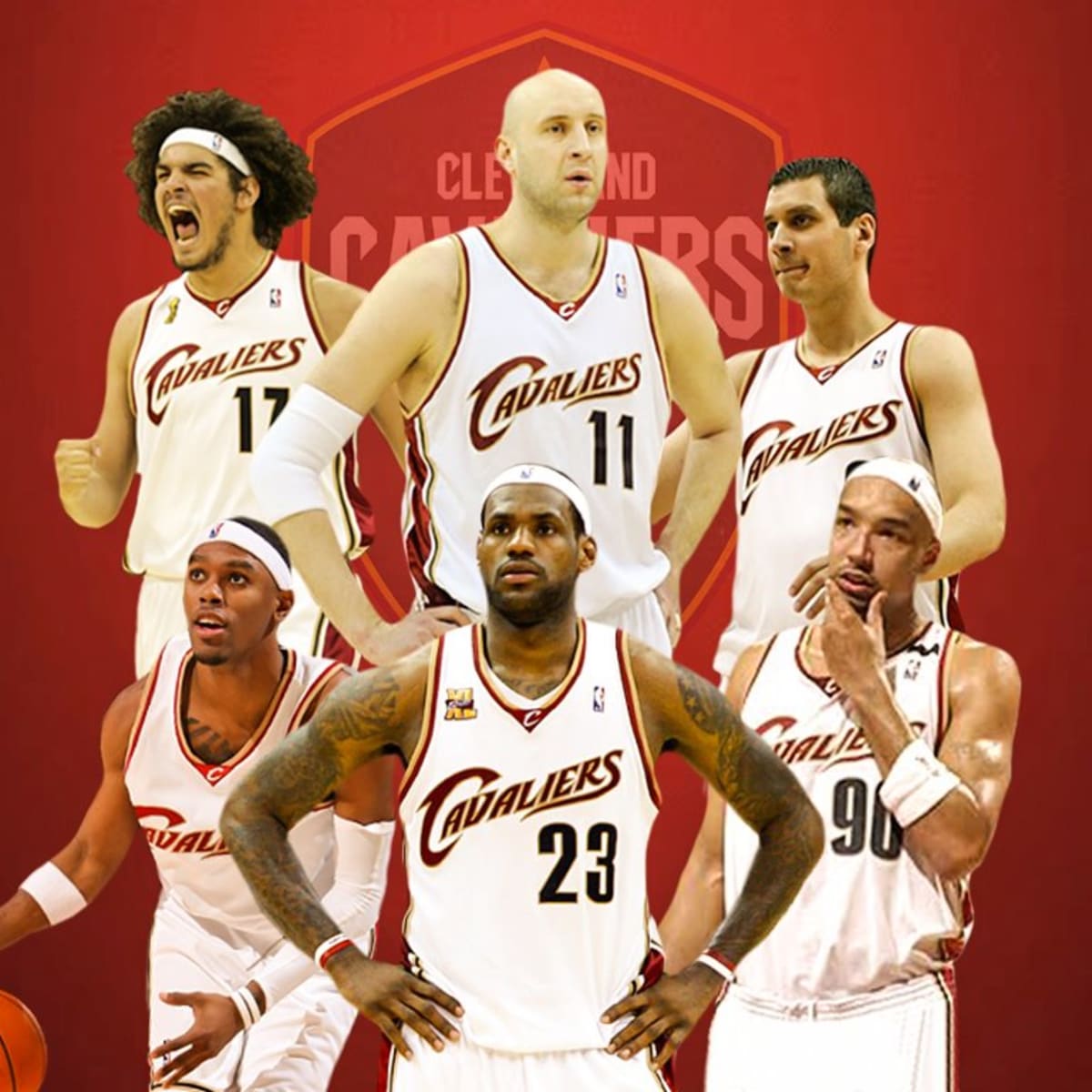 Lebron james teams by year hot sale