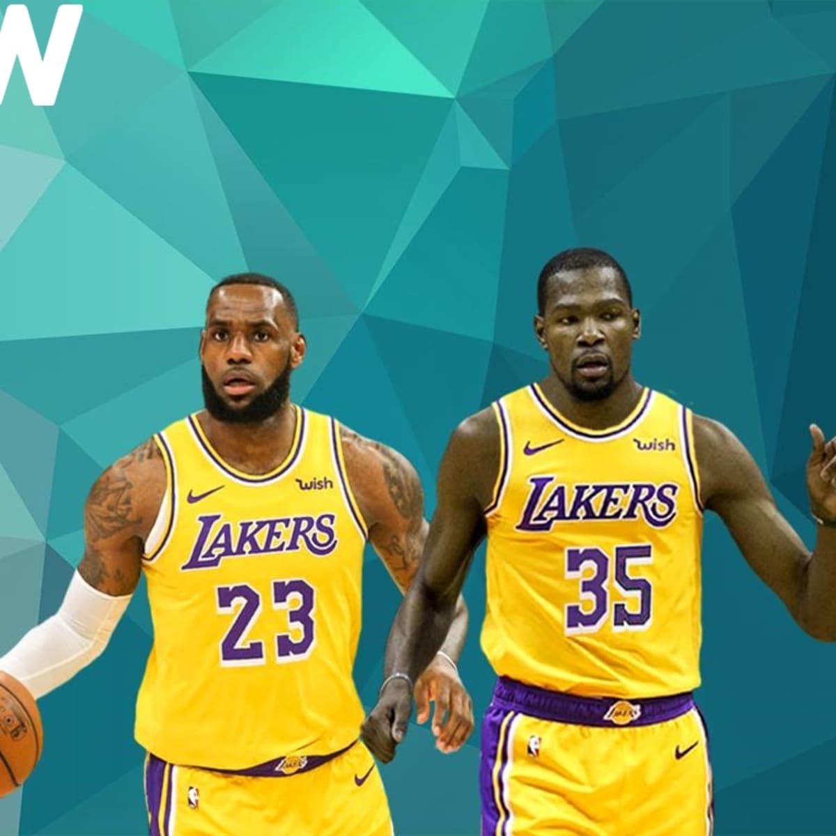 Kd lakers top