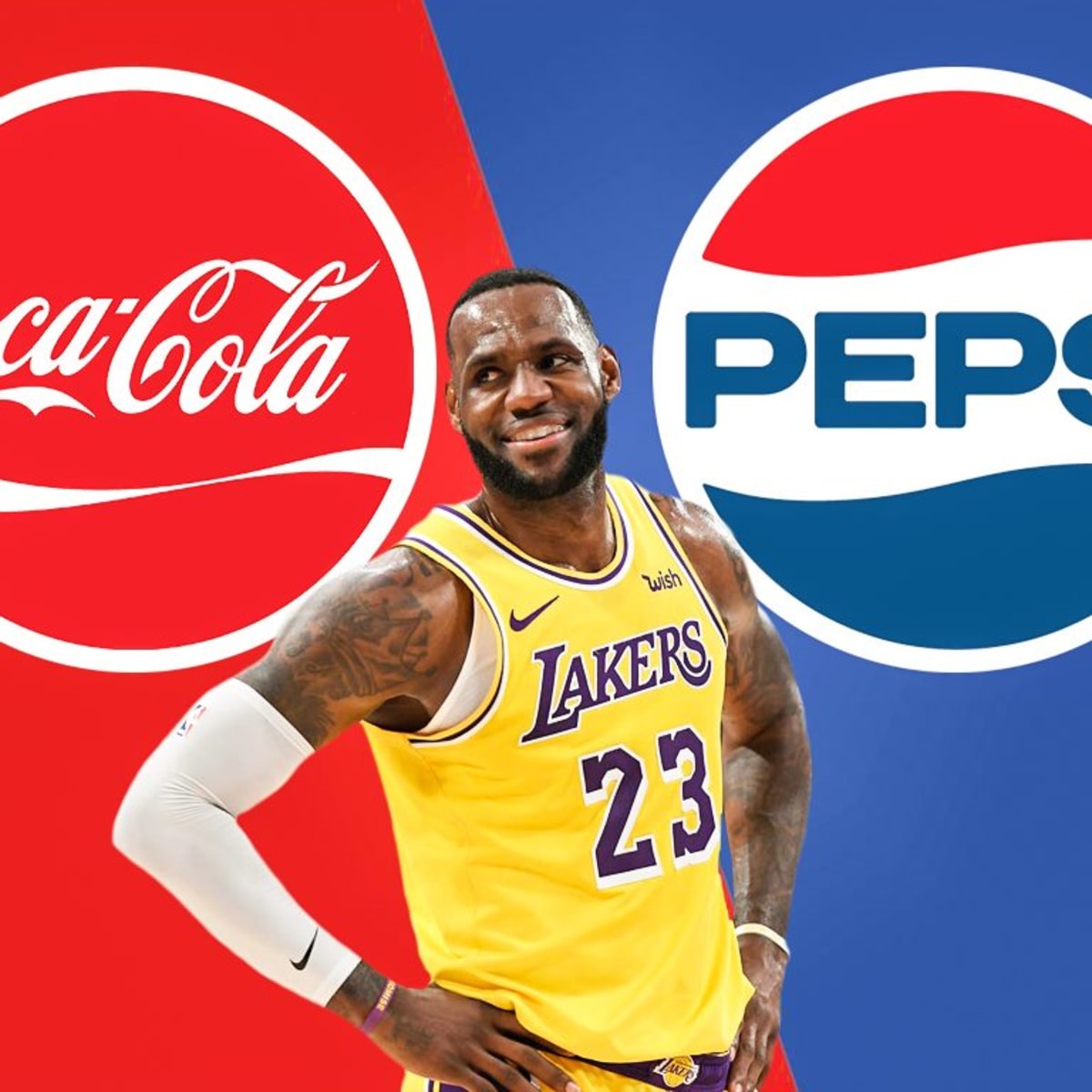 Lebron james sprite contract sales