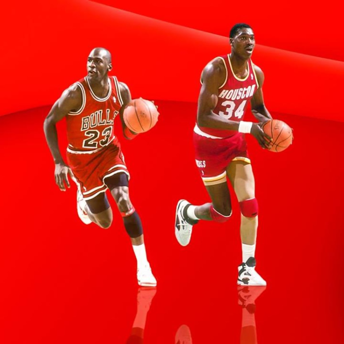 Hakeem Olajuwon On Michael Jordan In 1995 If He Were An Animal In The Jungle Michael Jordan Could Lie Out On The Biggest Rock And No One Would Disturb Him No One
