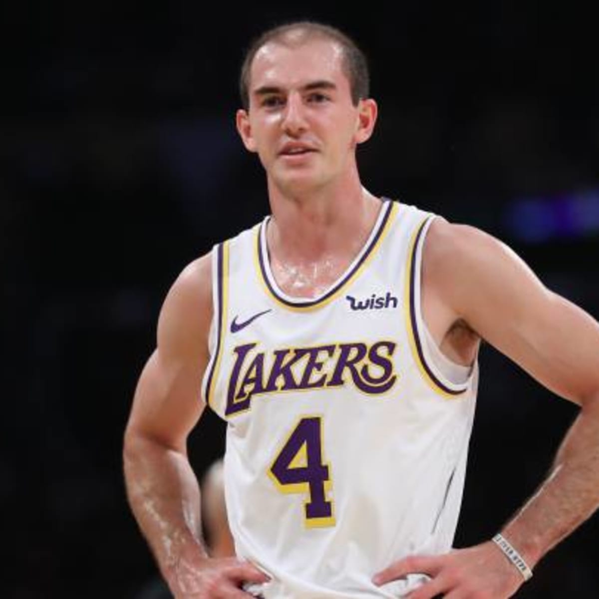 【コンビニ受取対応商品】 Los Angeles Lakers Didn't Want To Re-Sign Alex Caruso, Says ウォームアップ