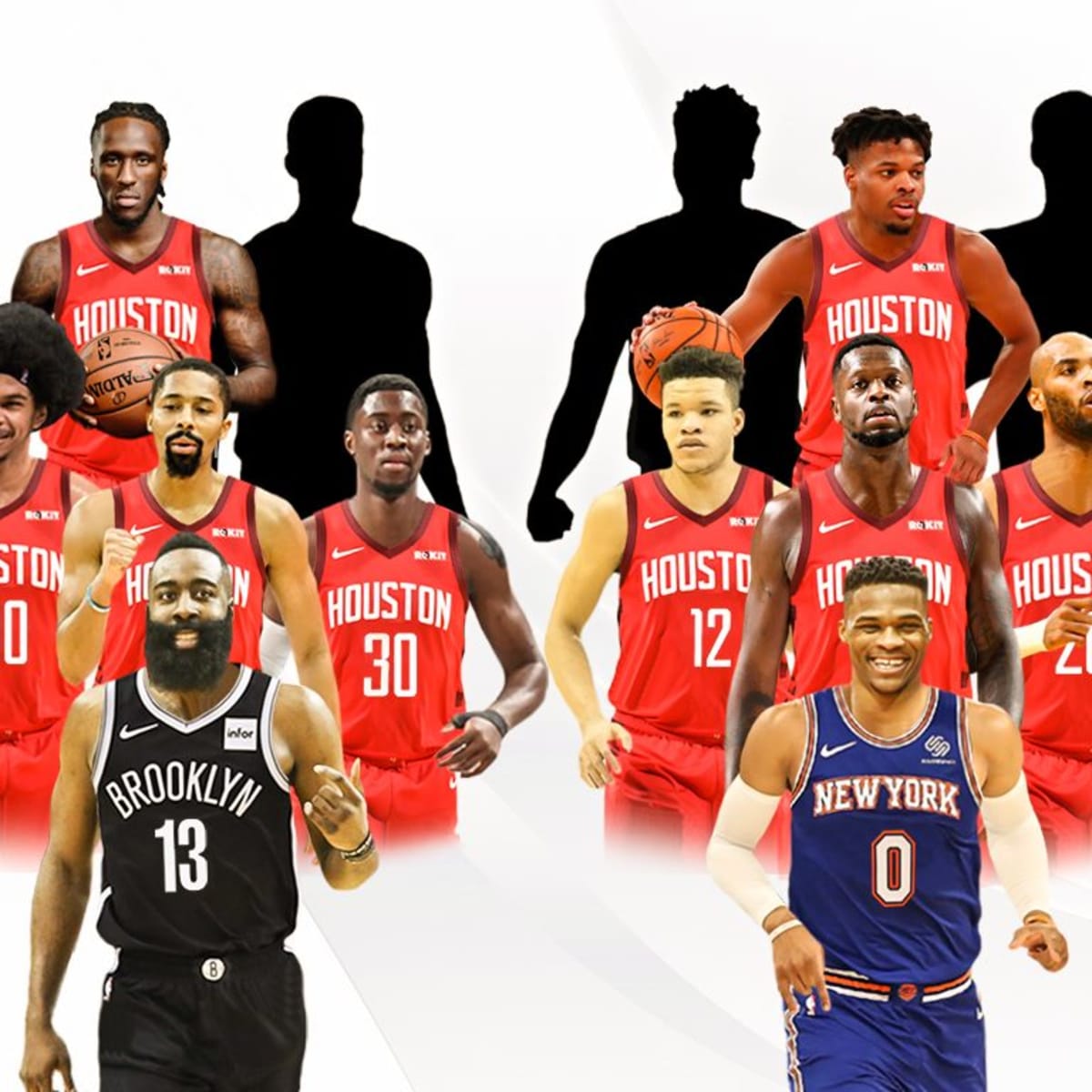 How The Houston Rockets Can Blow It Up And Trade Both James Harden And Russell Westbrook Fadeaway World
