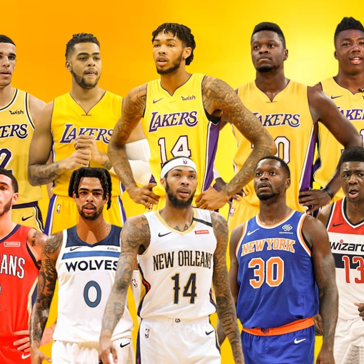 Former shop lakers players