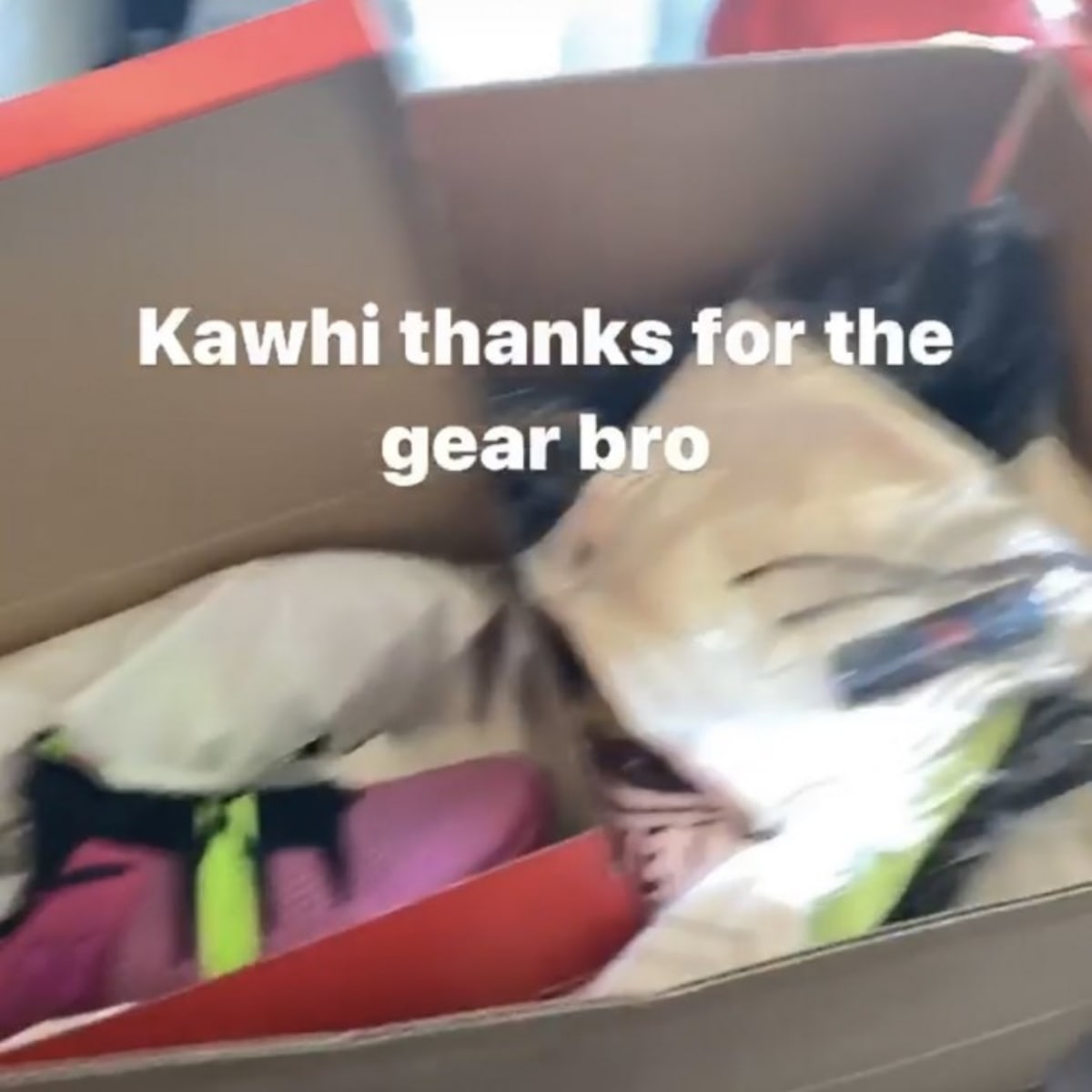 New balance hot sale kawhi gear
