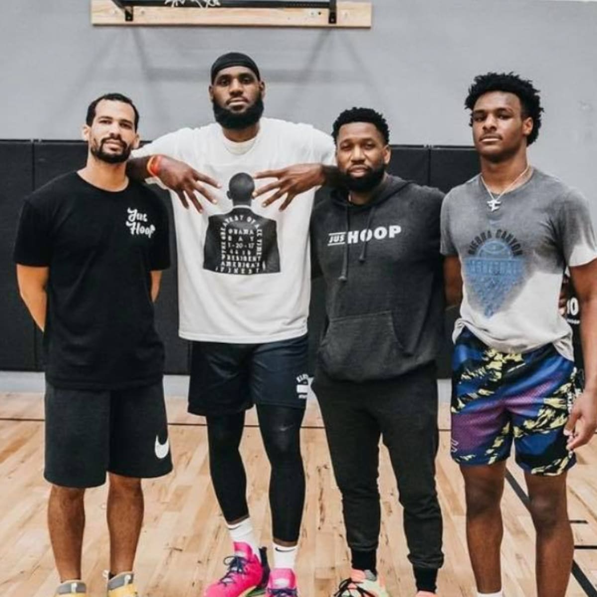 Bronny james shoe size hotsell