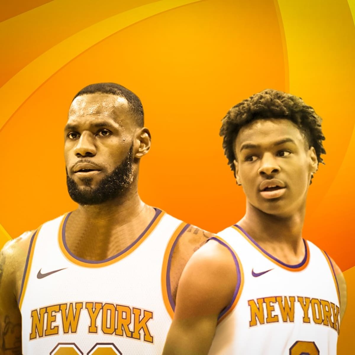 LeBron When Asked About The Possibility Of Joining The Knicks To