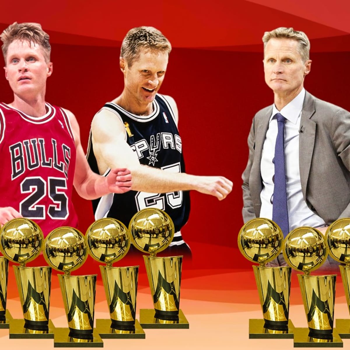 How many rings does steve kerr have as a player clearance