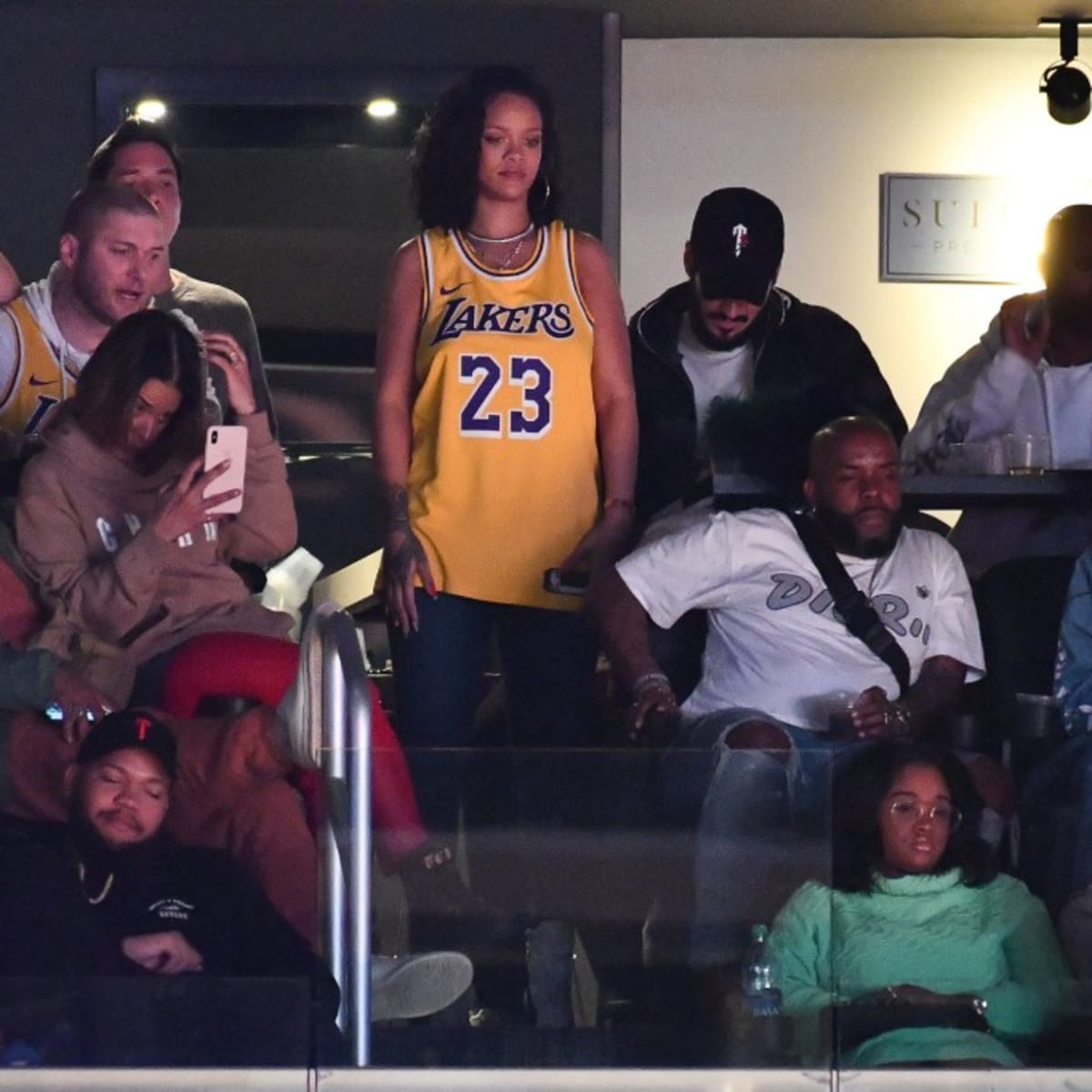 Rihanna Posts A Video About Lakers Championship LeBron Remains King. Lakers Are Champs And Kobe Is Proud. Fadeaway World