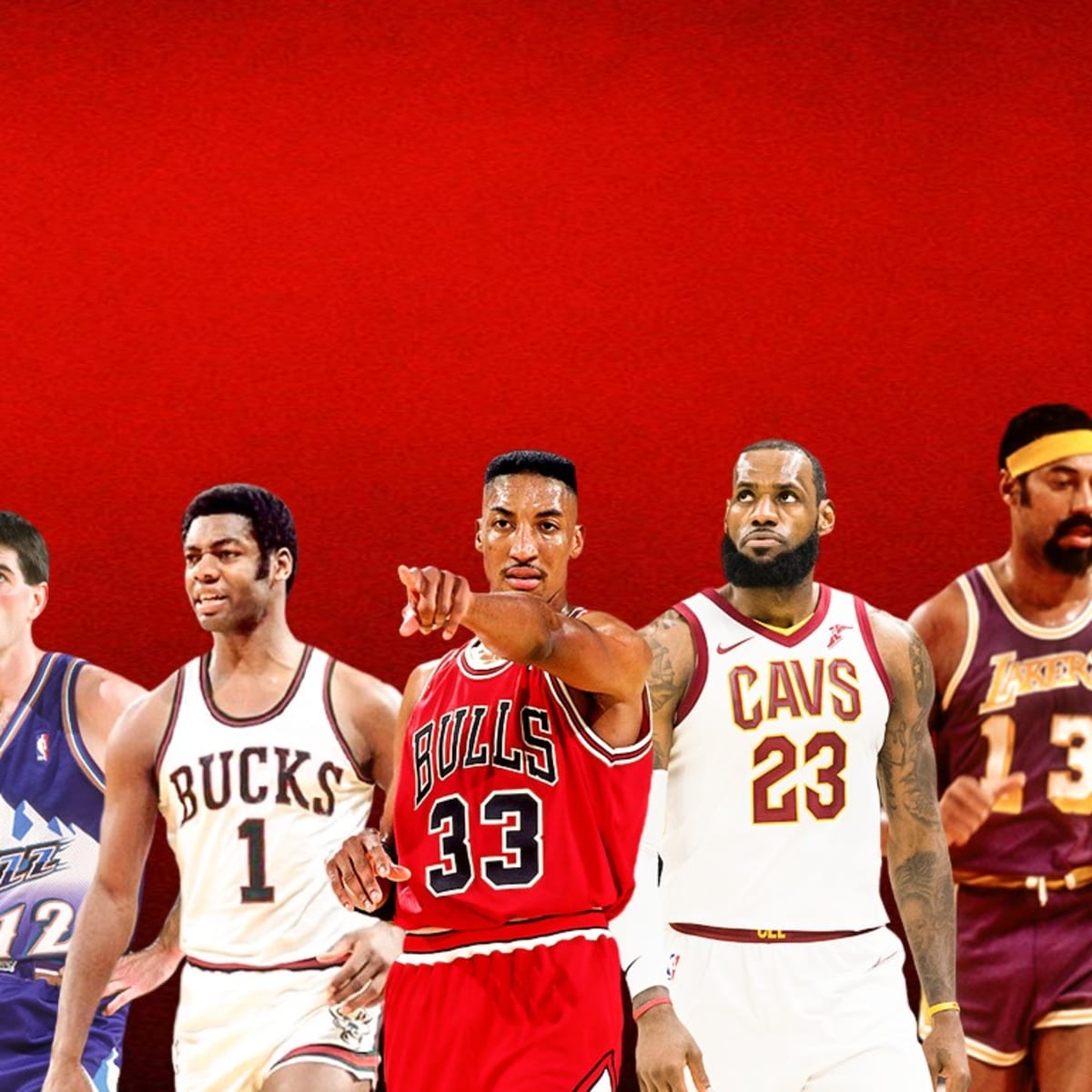 7 Years Ago Karl Malone Selected His All Time Starting Five But